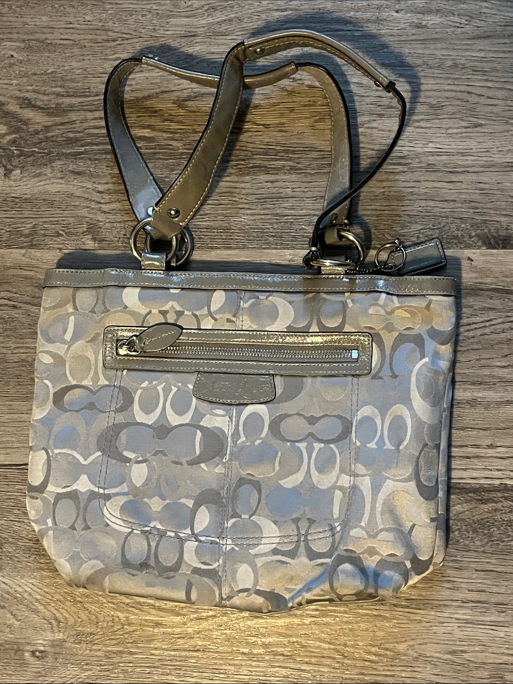 Coach Penelope Signature Tote Bag Canvas